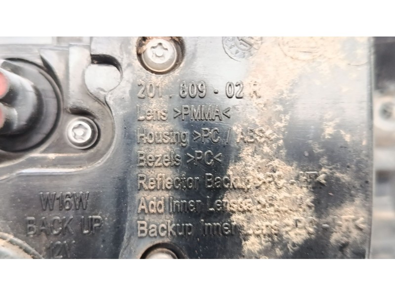 Recambio de piloto trasero derecho para land rover range rover evoque (l538) 2.0 d referencia OEM IAM   
