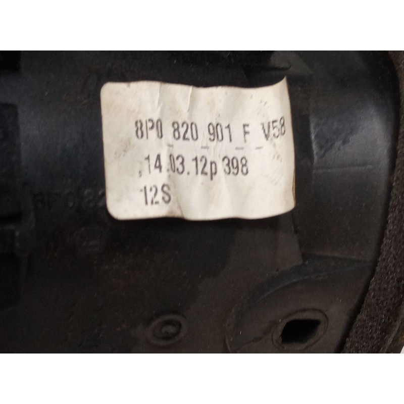 Recambio de aireador central derecho para audi a3 sportback (8pa) 1.6 tdi referencia OEM IAM 8P0820901  
