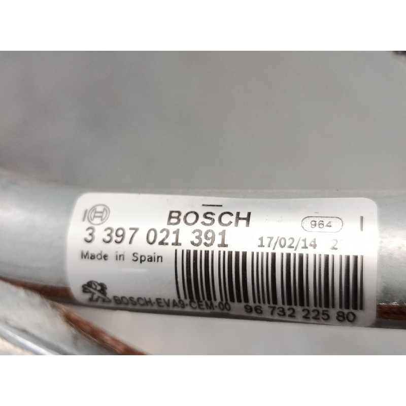 Recambio de motor limpia delantero para peugeot 208 i (ca_, cc_) 1.4 hdi referencia OEM IAM 9650380780  