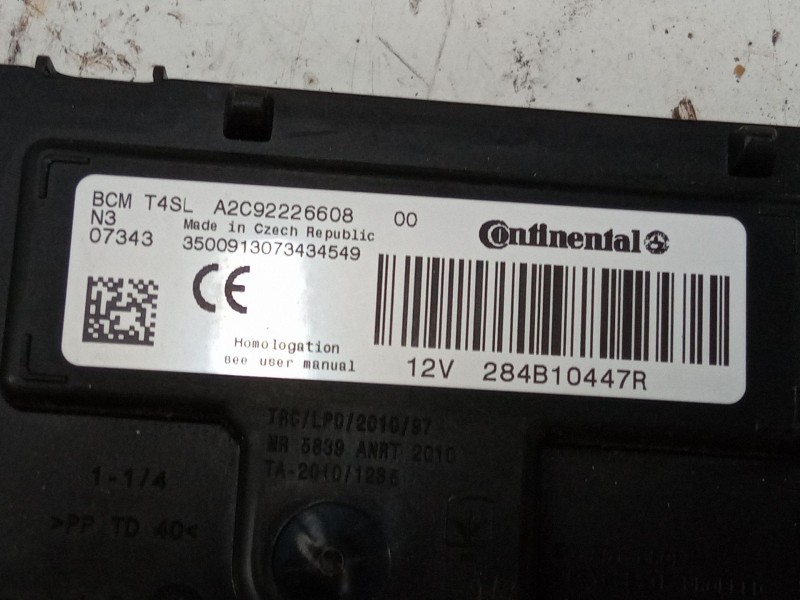 Recambio de bsi para dacia sandero ii (b8_) tce 90 (b8m1, b8ma) referencia OEM IAM 284B10447R A2C92226608 