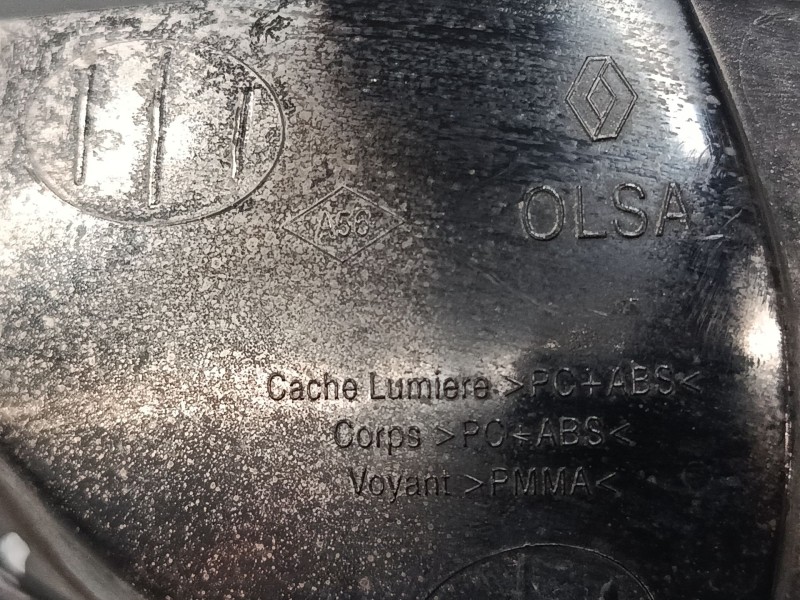Recambio de faro antiniebla trasero izquierdo para renault megane cc (ez0/1_) 1.2 tce (ez16) referencia OEM IAM   