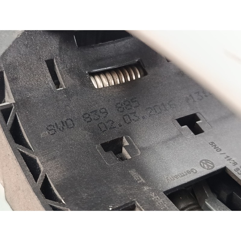 Recambio de maneta exterior puerta trasera izquierda para audi a3 (8v1, 8vk) 1.6 tdi referencia OEM IAM 8V0839885  