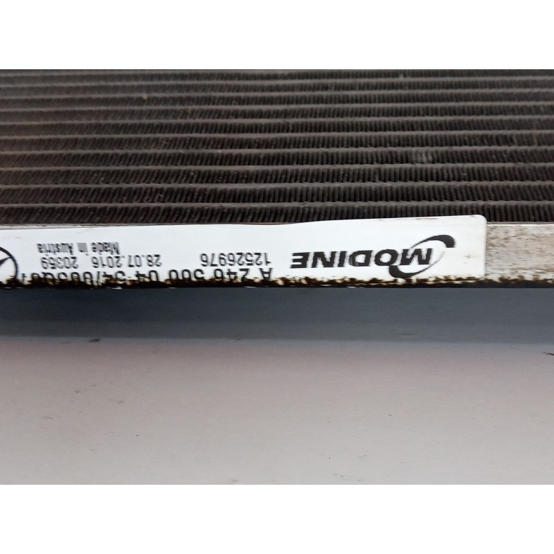 Recambio de radiador a/a /condensador para mercedes-benz clase a (w176) a 220 d (176.003) referencia OEM IAM A2465000454  