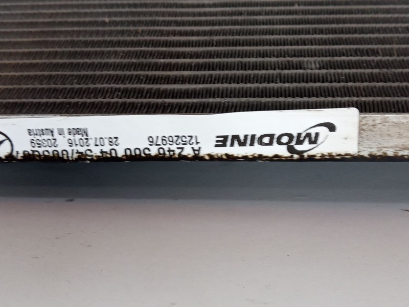 Recambio de radiador a/a /condensador para mercedes-benz clase a (w176) a 220 d (176.003) referencia OEM IAM A2465000454  