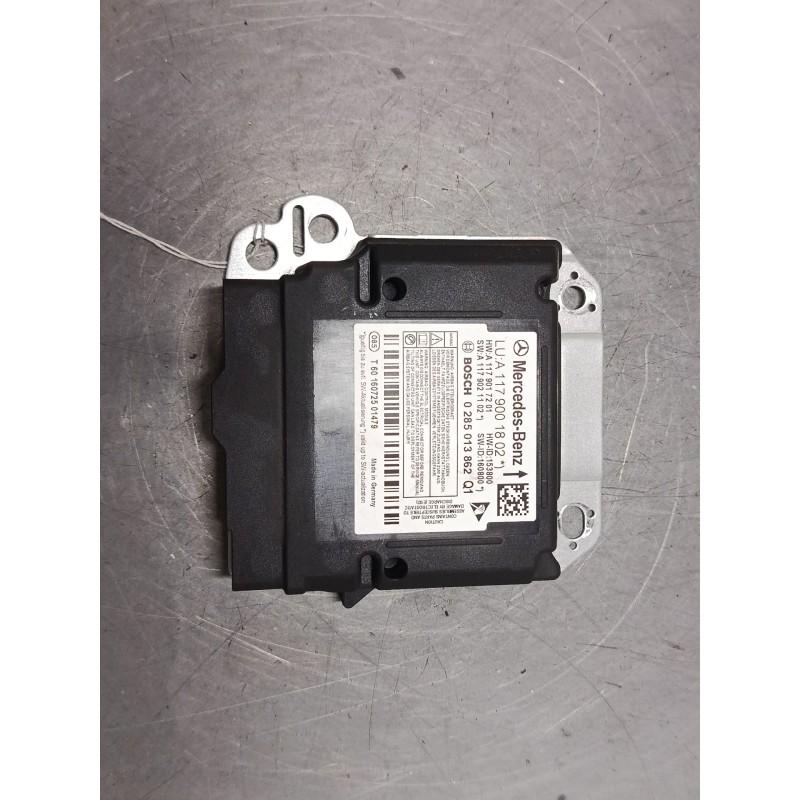 Recambio de centralita airbag para mercedes-benz clase a (w176) a 220 d (176.003) referencia OEM IAM A1179001802  