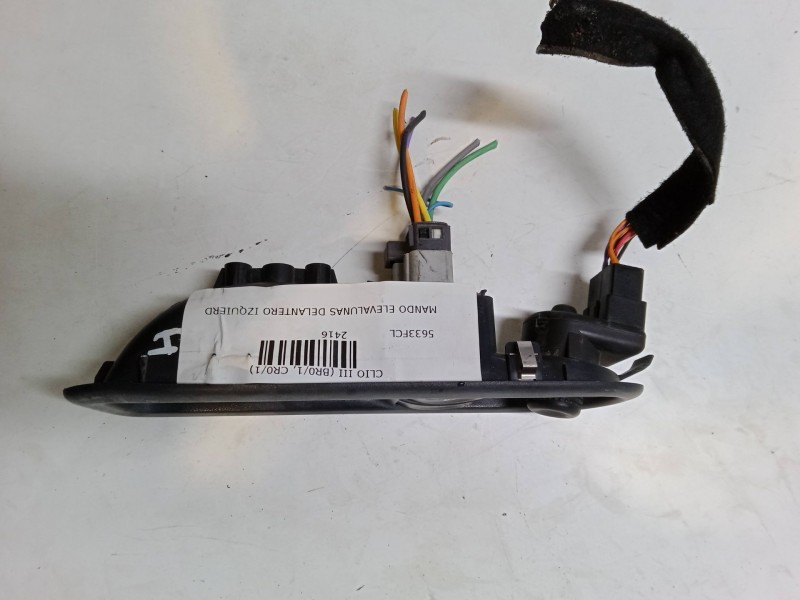 Recambio de mando elevalunas delantero izquierdo para renault clio iii (br0/1, cr0/1) 1.5 dci (br17, cr17) referencia OEM IAM   