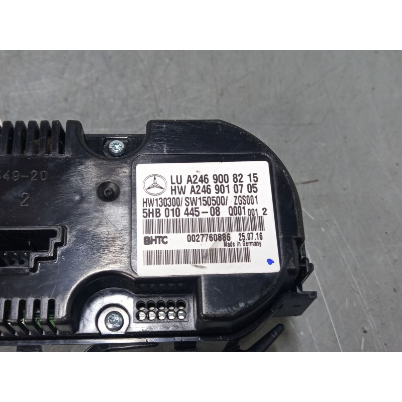 Recambio de mando climatizador para mercedes-benz clase a (w176) a 220 d (176.003) referencia OEM IAM A2469008215  