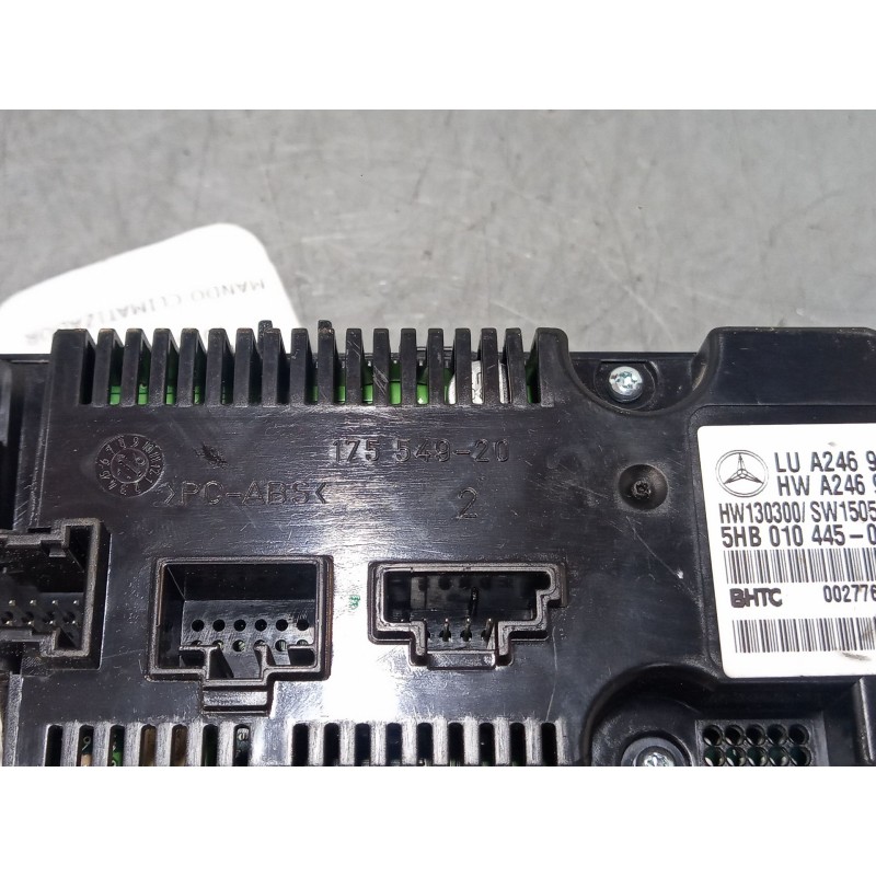 Recambio de mando climatizador para mercedes-benz clase a (w176) a 220 d (176.003) referencia OEM IAM A2469008215  