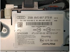 Recambio de pantalla multifuncion para audi a3 (8v1, 8vk) 1.6 tdi referencia OEM IAM 8V0857273M   2