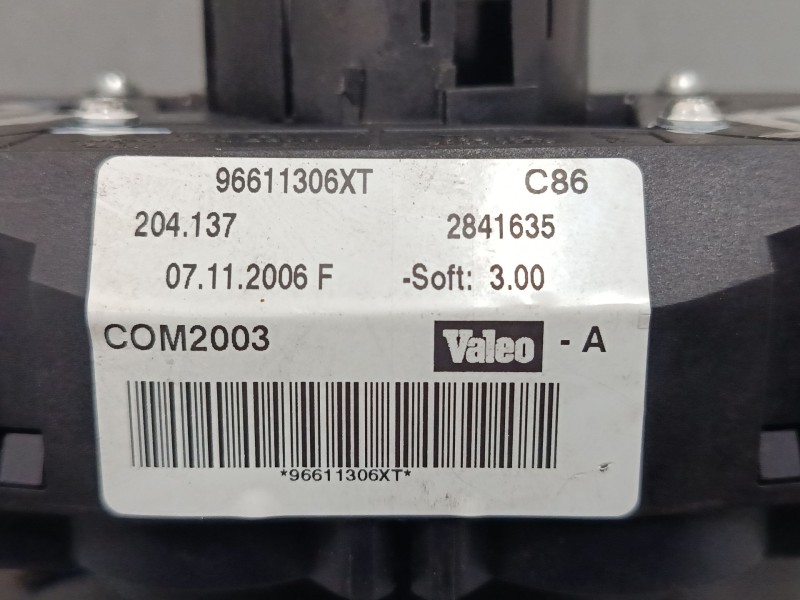 Recambio de mando luces para citroën c6 (td_) 2.7 hdi referencia OEM IAM 96611306XT  