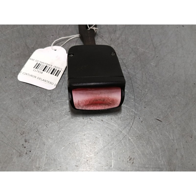 Recambio de anclaje cinturon delantero derecho para renault megane iii hatchback (bz0/1_, b3_) 1.6 16v (bz0h) referencia OEM IAM