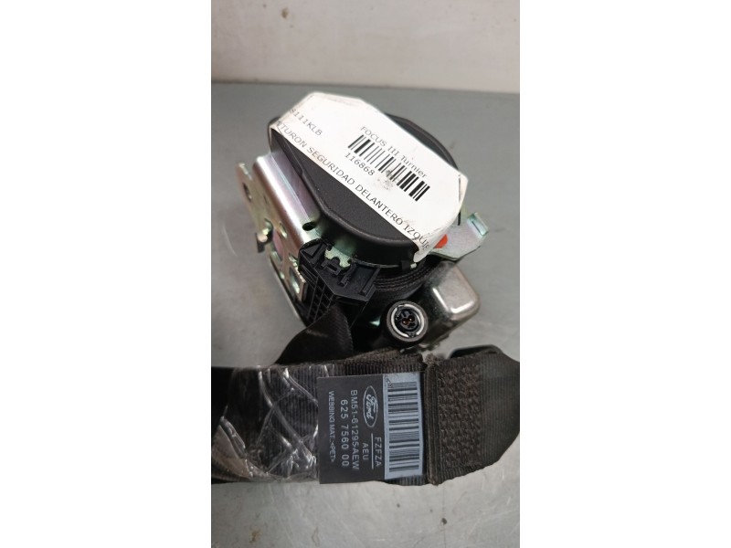 Recambio de cinturon seguridad delantero izquierdo para ford focus iii turnier 1.0 ecoboost referencia OEM IAM   