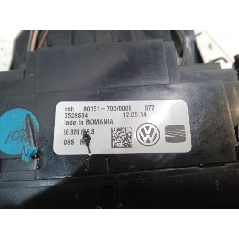 Recambio de mando calefaccion / a/a para volkswagen up! (121, 122, bl1, bl2, bl3, 123) 1.0 referencia OEM IAM 90151-700/0008  