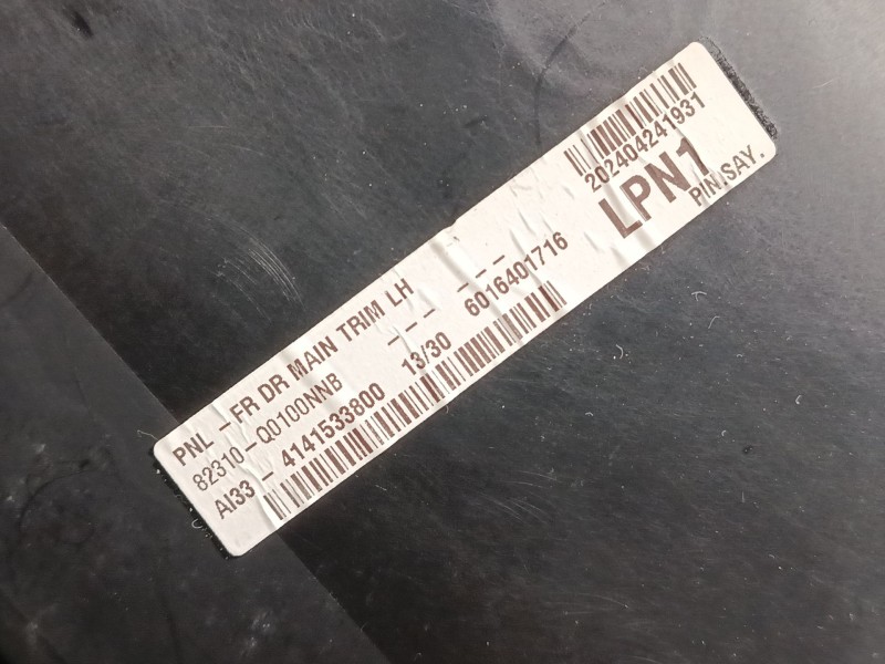 Recambio de guarnecido puerta delantera izquierda para hyundai i20 iii (bc3, bi3) 1.2 1.2 referencia OEM IAM   