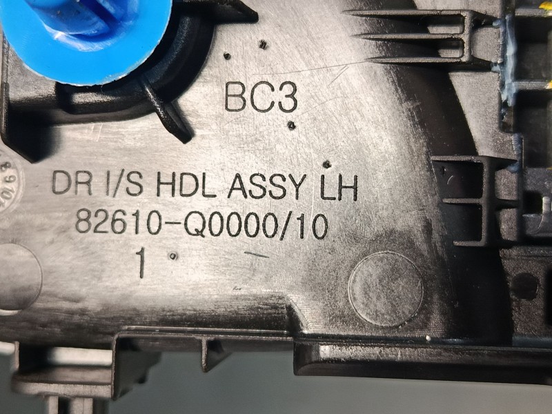 Recambio de maneta interior puerta delantera izquierda para hyundai i20 iii (bc3, bi3) 1.2 1.2 referencia OEM IAM 82610Q0000  