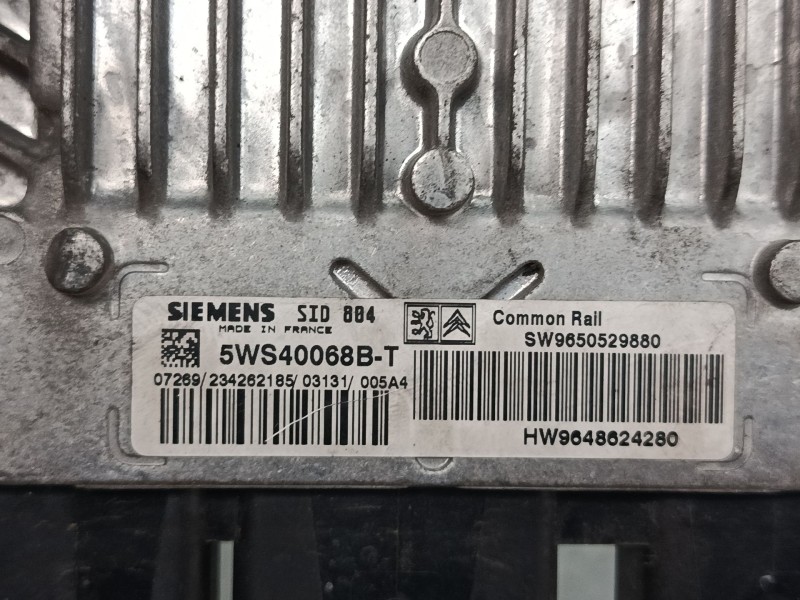 Recambio de centralita motor uce para citroën c3 i (fc_, fn_) 1.4 hdi referencia OEM IAM 5WS40068B  