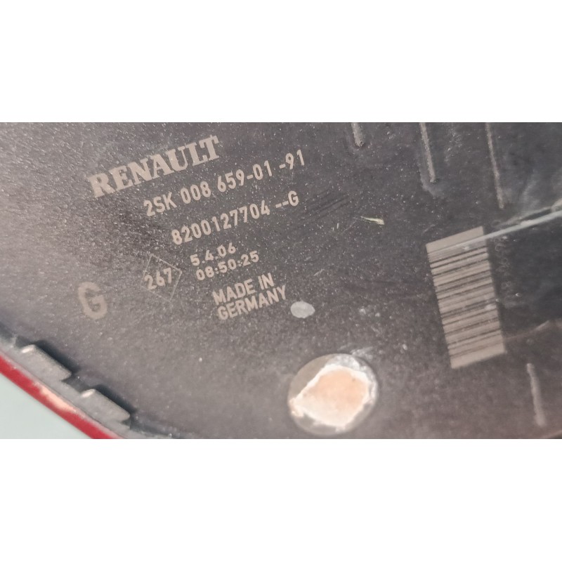 Recambio de piloto trasero izquierdo para renault scénic ii (jm0/1_) 1.5 dci (jm02, jm13) referencia OEM IAM 2SK008659  