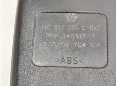 Recambio de anclaje cinturon delantero izquierdo para volkswagen touran (1t1, 1t2) 1.9 tdi referencia OEM IAM    2