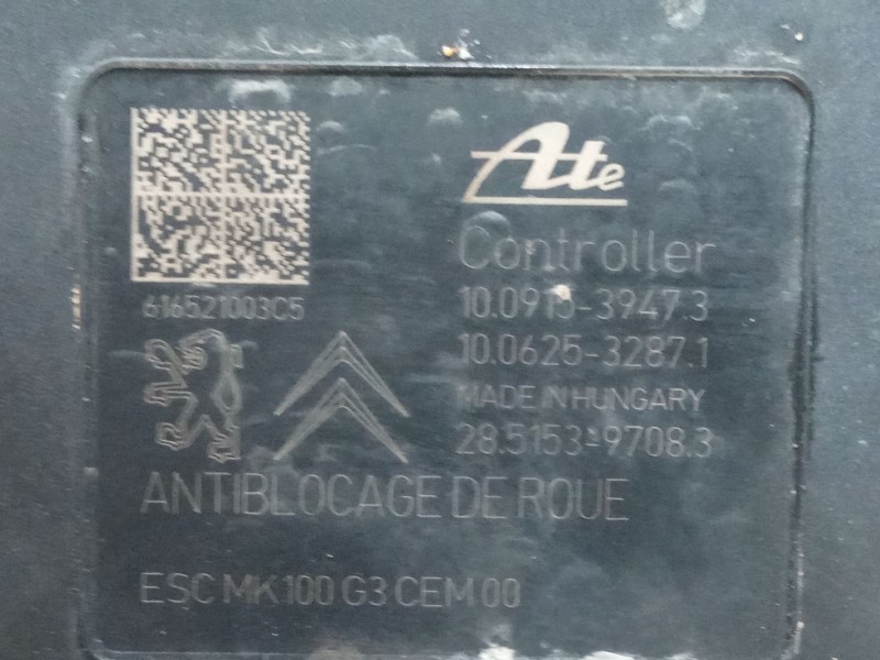 Recambio de abs para peugeot 208 i (ca_, cc_) 1.6 hdi / bluehdi 75 referencia OEM IAM 9817031680  
