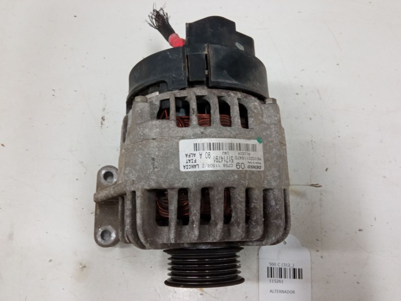 Recambio de alternador para fiat 500 c (312_) 1.2 (312cxa1a, 312axa1a) referencia OEM IAM 51714791  