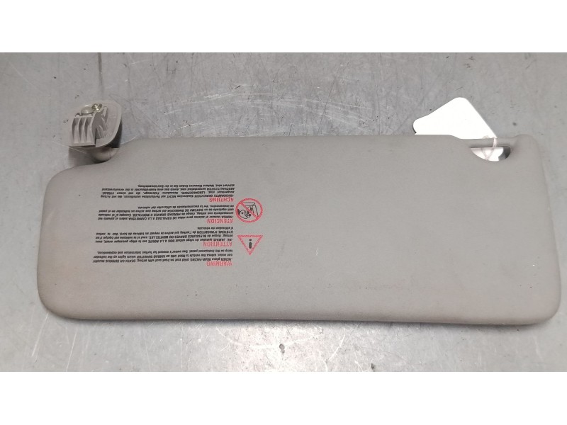 Recambio de parasol derecho para renault clio ii (bb_, cb_) 1.2 (bb0a, bb0f, bb10, bb1k, bb28, bb2d, bb2h, cb0a,... referencia O