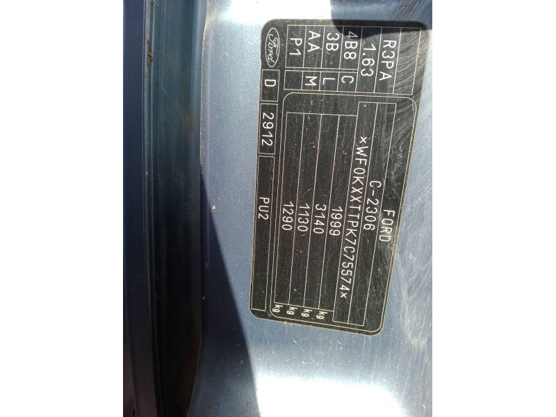 ford transit connect (p65_, p70_, p80_) del año 2007