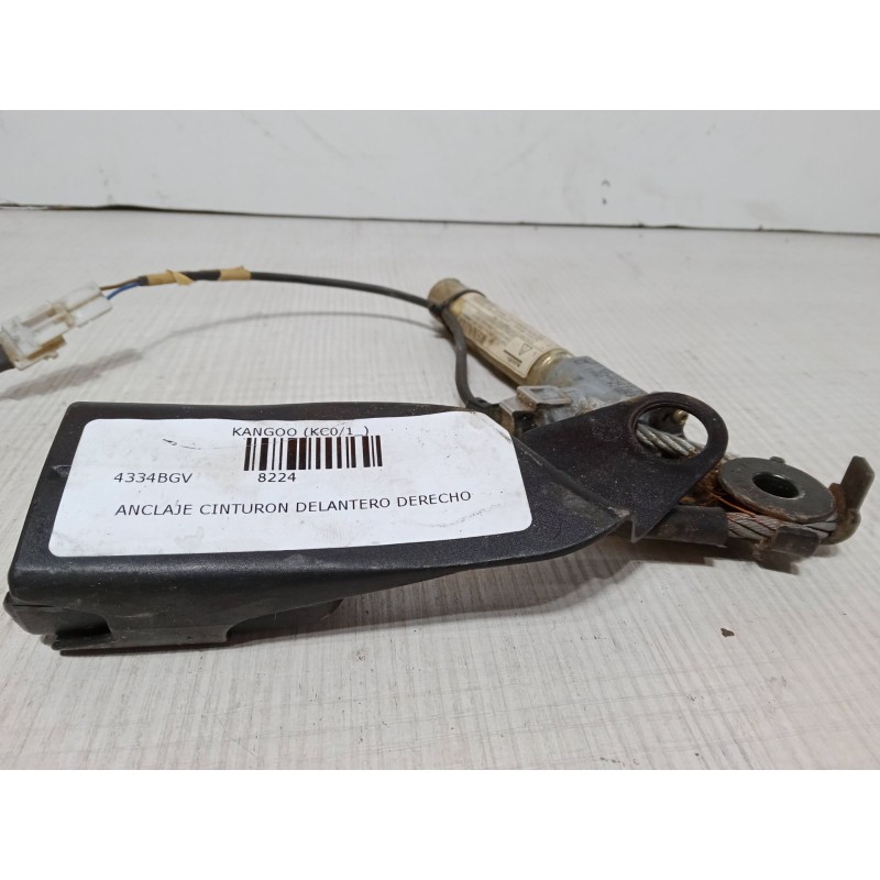 Recambio de anclaje con pretensor delantero derecho para renault kangoo (kc0/1_) d 65 1.9 (kc0e, kc02, kc0j, kc0n) referencia OE