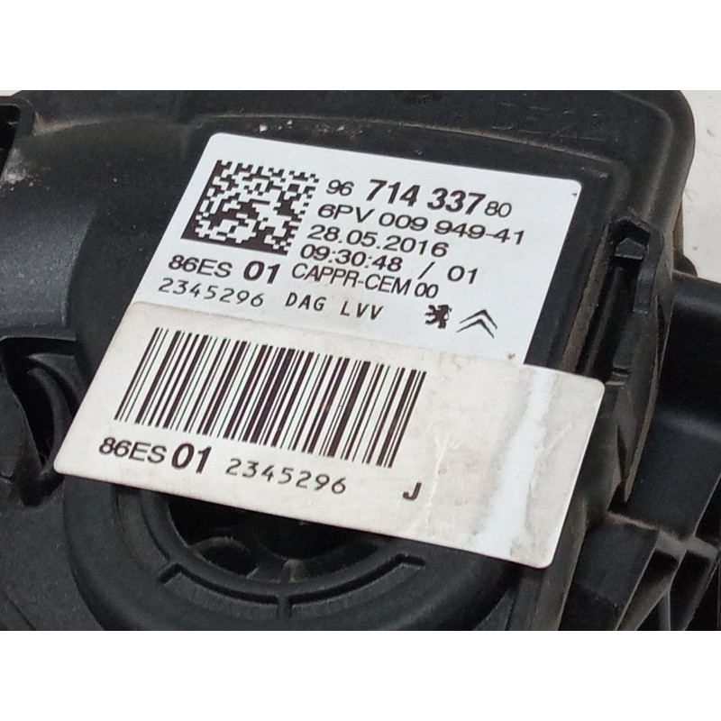 Recambio de pedal acelerador para peugeot 208 i (ca_, cc_) 1.6 hdi / bluehdi 75 referencia OEM IAM 9671433780  