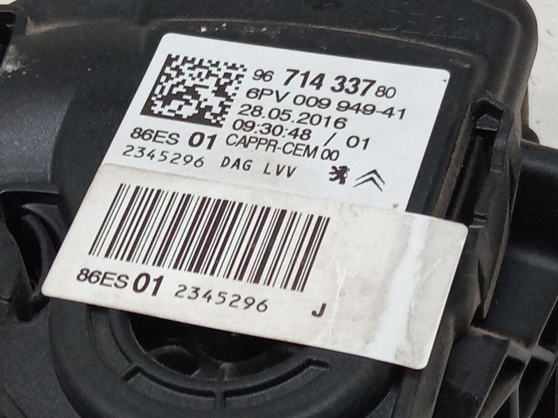 Recambio de pedal acelerador para peugeot 208 i (ca_, cc_) 1.6 hdi / bluehdi 75 referencia OEM IAM 9671433780  