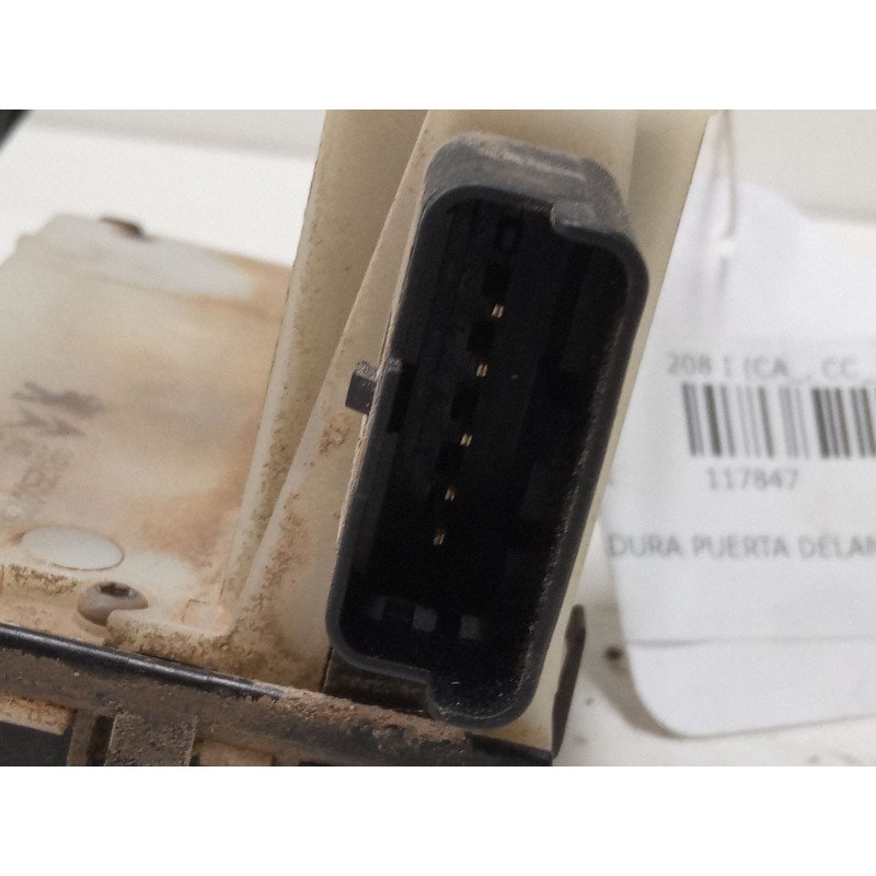 Recambio de cerradura puerta delantera derecha para peugeot 208 i (ca_, cc_) 1.6 hdi / bluehdi 75 referencia OEM IAM 9812500780 
