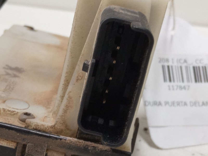 Recambio de cerradura puerta delantera derecha para peugeot 208 i (ca_, cc_) 1.6 hdi / bluehdi 75 referencia OEM IAM 9812500780 