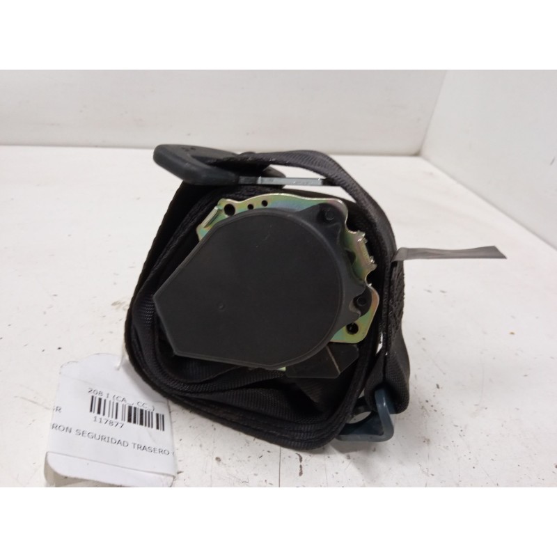 Recambio de cinturon seguridad trasero central para peugeot 208 i (ca_, cc_) 1.6 hdi / bluehdi 75 referencia OEM IAM 96730249XY 