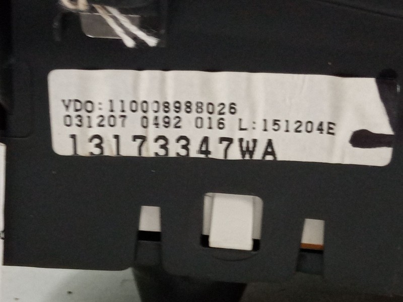 Recambio de cuadro instrumentos para opel combo tour 1.3 cdti 16v referencia OEM IAM 110008988026  
