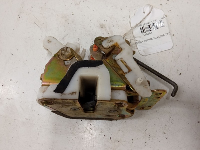 Recambio de cerradura puerta trasera izquierda para mitsubishi montero sport i (k7_, k9_) 2.5 td (k94w, k74t) referencia OEM IAM