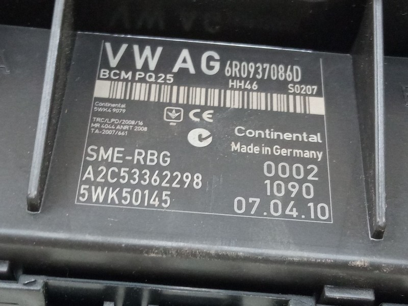 Recambio de bsi para seat ibiza iv sc (6j1, 6p5) 1.2 referencia OEM IAM 6r0937086d  