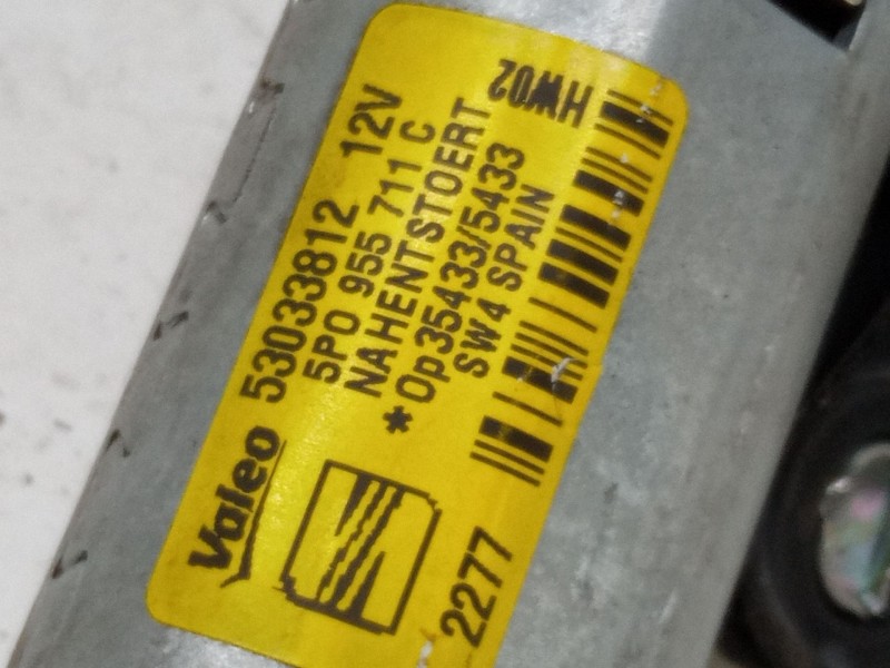 Recambio de motor limpia trasero para seat leon (1p1) 1.6 referencia OEM IAM 5P0955711C  