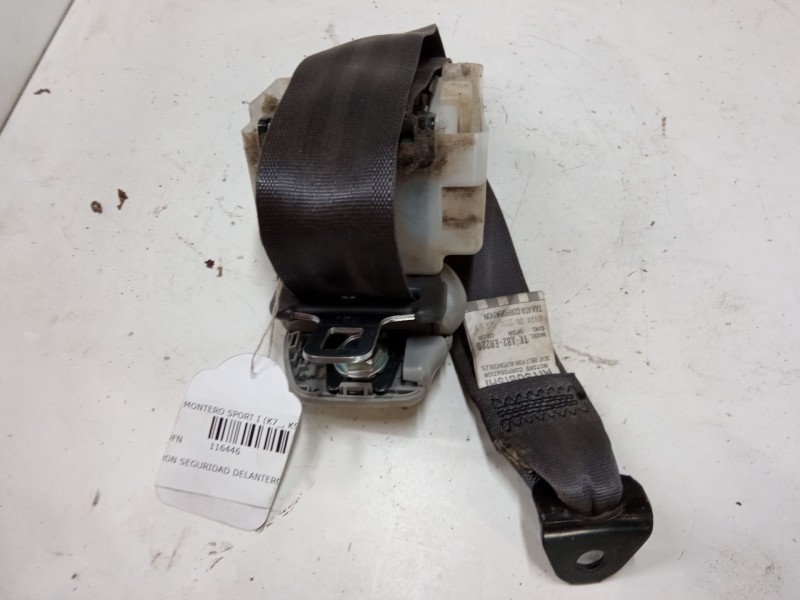Recambio de cinturon seguridad delantero izquierdo para mitsubishi montero sport i (k7_, k9_) 2.5 td (k94w, k74t) referencia OEM