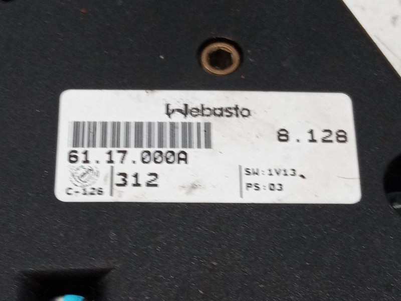 Recambio de motor techo solar para fiat 500 (312_) 1.2 (312axa1a) referencia OEM IAM 6117000A  