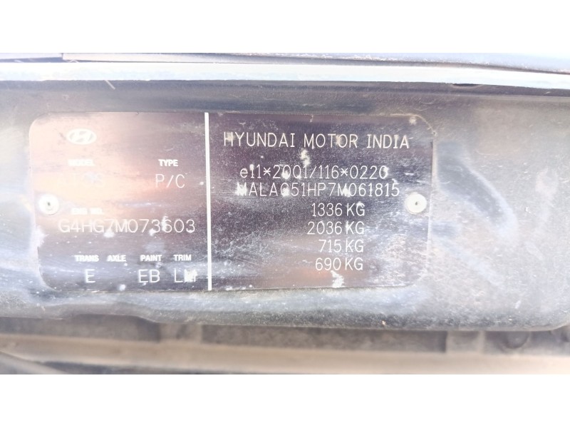 hyundai atos (mx) del año 2007