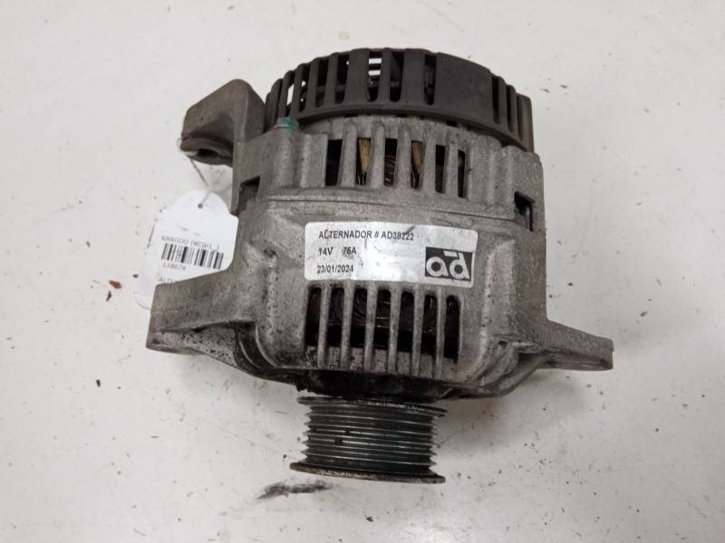 Recambio de alternador para renault kangoo (kc0/1_) d 55 1.9 (kc0d) referencia OEM IAM AD38222  