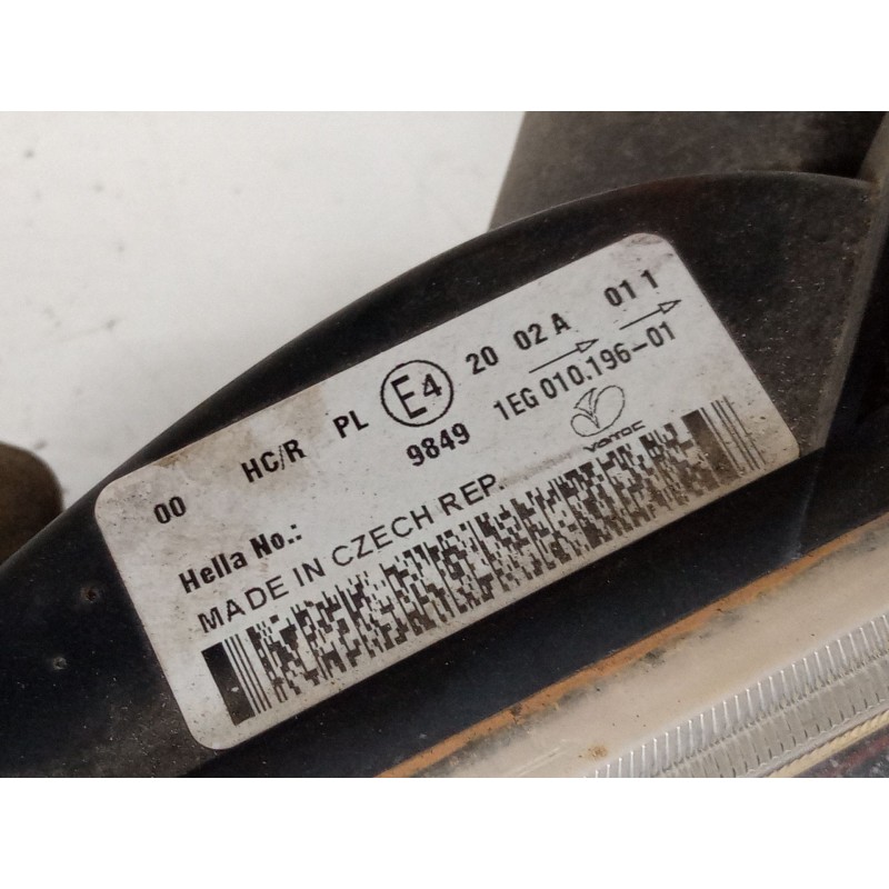 Recambio de faro izquierdo para citroën berlingo / berlingo first monospace (mf_, gjk_, gfk_) 1.4 i (mfkfx, mfkfw, gjkfwb, gjkfw