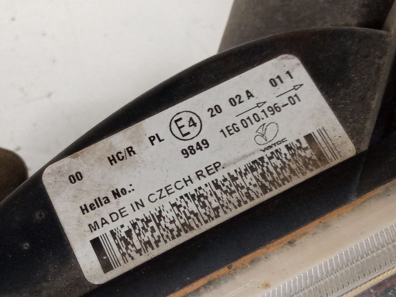 Recambio de faro izquierdo para citroën berlingo / berlingo first monospace (mf_, gjk_, gfk_) 1.4 i (mfkfx, mfkfw, gjkfwb, gjkfw