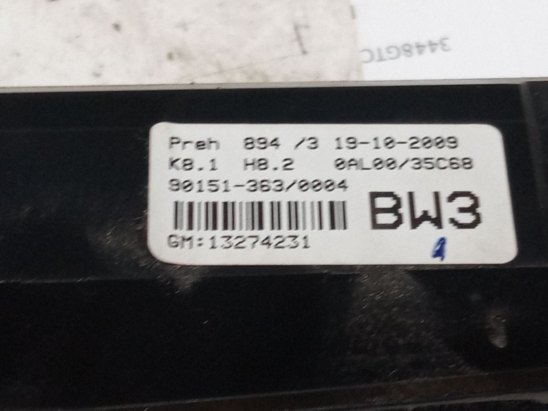 Recambio de mando calefaccion / a/a para opel astra h classic hatchback (a04) 1.6 (l48) referencia OEM IAM 13274231  