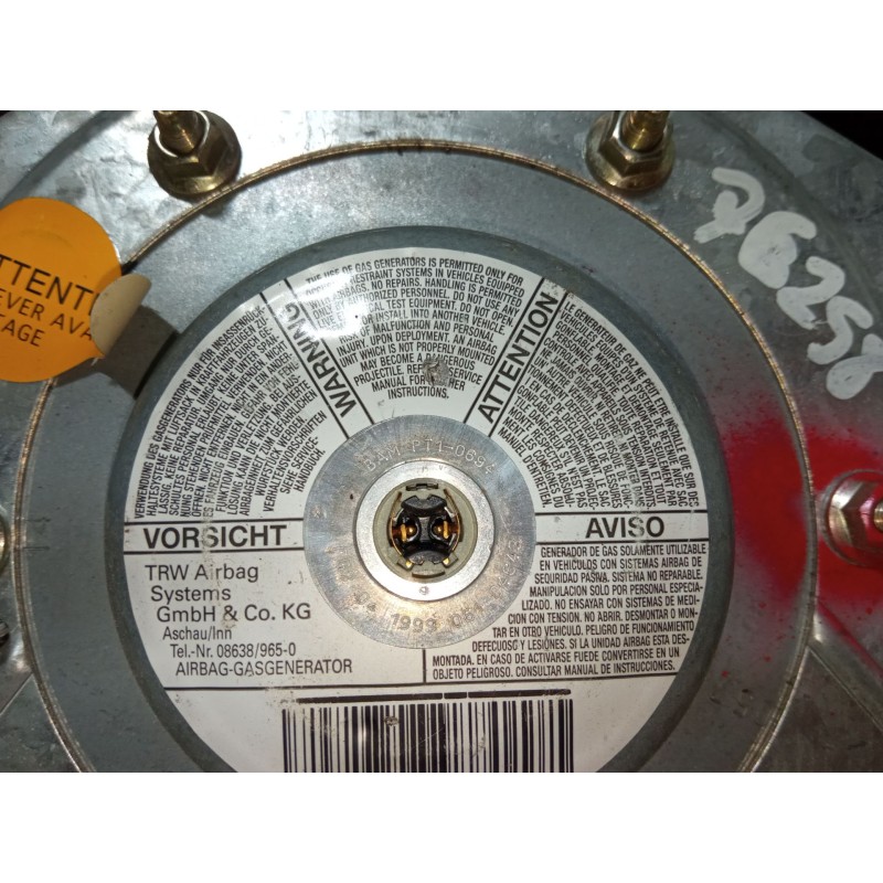 Recambio de airbag volante para renault clio ii (bb_, cb_) 1.9 d (b/cb0e, bb0j) referencia OEM IAM 7700433028  