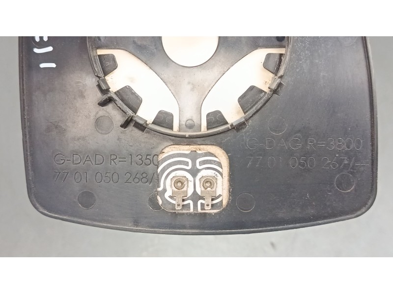 Recambio de cristal retrovisor izquierdo para nissan primastar furgoneta (x83) 2.5 dci 140 referencia OEM IAM 7701050267  
