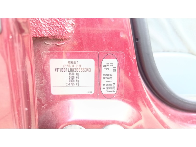 renault clio ii (bb_, cb_) del año 2003