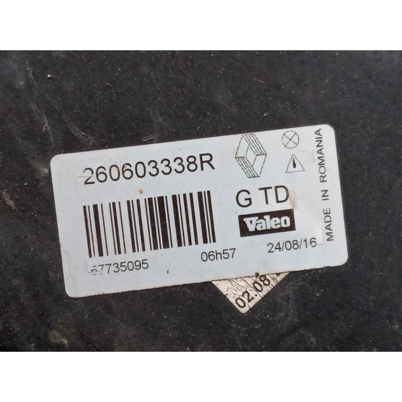 Recambio de faro izquierdo para renault clio ii (bb_, cb_) 1.9 dti (b/cb0u) referencia OEM IAM 2606033338  