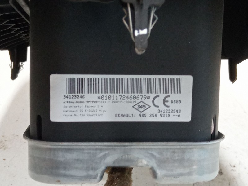 Recambio de airbag salpicadero para dacia sandero ii (b8_) tce 90 (b8m1, b8ma) referencia OEM IAM 985250931R  