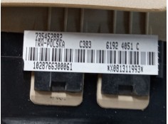 Recambio de airbag volante para fiat 500 (312_) 1.2 (312axa1a) referencia OEM IAM 735452882   2