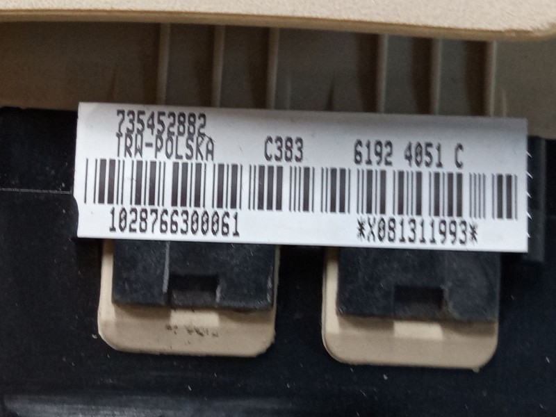 Recambio de airbag volante para fiat 500 (312_) 1.2 (312axa1a) referencia OEM IAM 735452882  